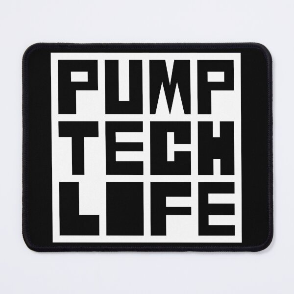 Item preview, Pump Tech Life - Block Design designed and sold by thesparkystore.