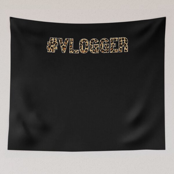 Item preview, Vlogger leopard print Graphic shirts for vloggers and influencers designed and sold by ScionEros.