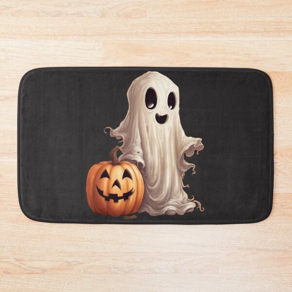 Item preview, Smiling Ghost and Pumpkins designed and sold by MarcinCollie.