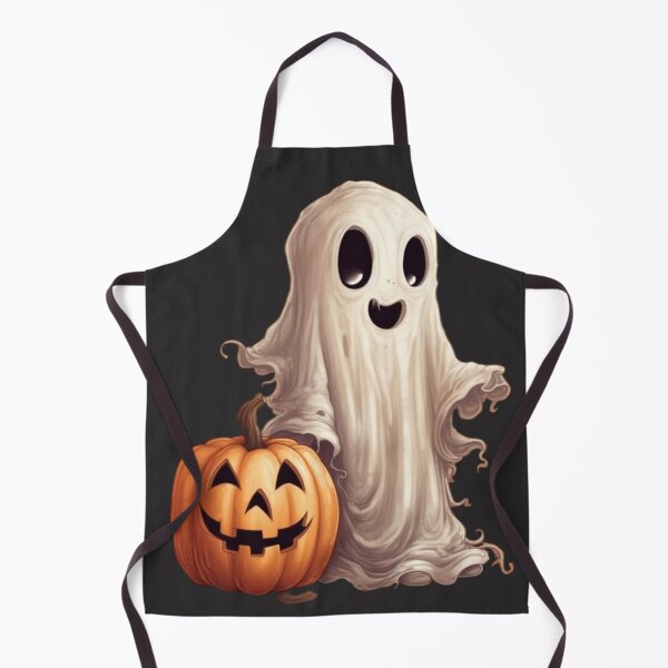 Item preview, Smiling Ghost and Pumpkins designed and sold by MarcinCollie.
