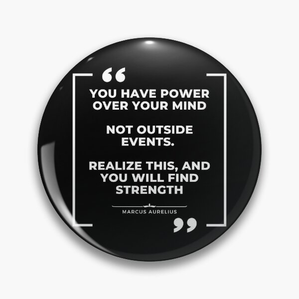 Item preview, Marcus Aurelius - You Have Power Over Your Mind. designed and sold by The Stoic Sigma.