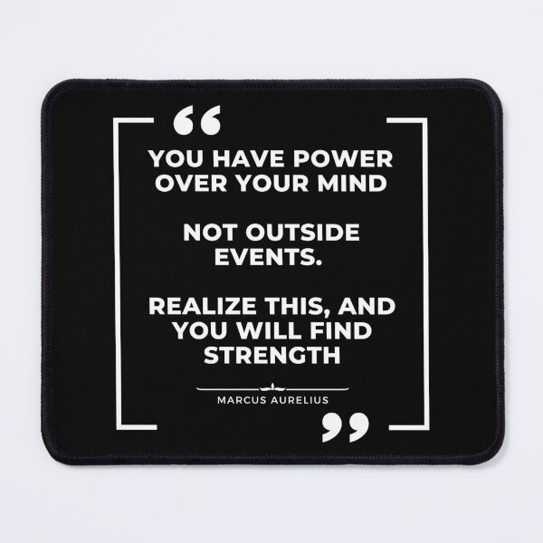 Item preview, Marcus Aurelius - You Have Power Over Your Mind. designed and sold by The Stoic Sigma.