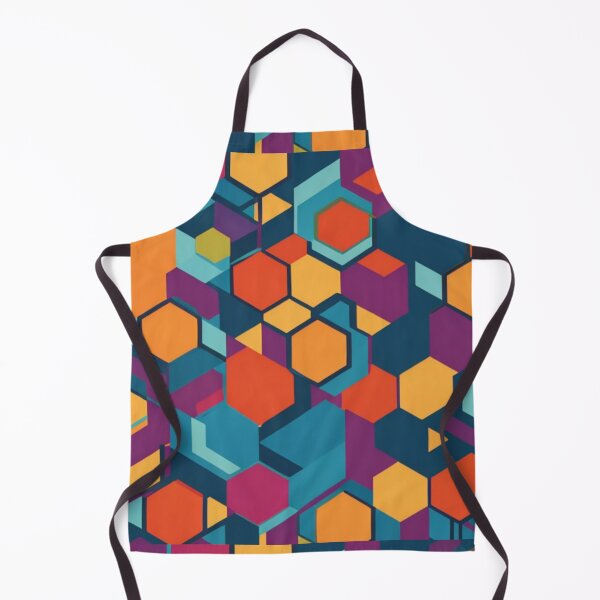 Item preview, Crystal Bohemian Honeycomb Cube: Colorful Hexagon Modern Style designed and sold by Dshoppin.