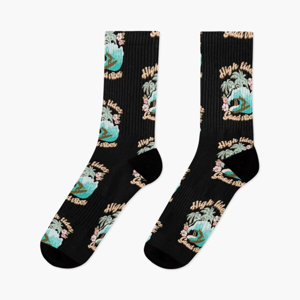 Item preview, High Tides Good Vibes designed and sold by WiseNomad.