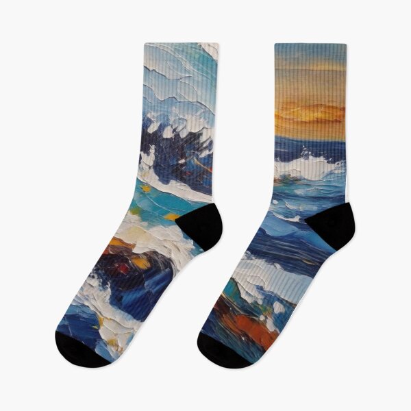 Item preview, Rough Ocean Waves designed and sold by kultomatic.