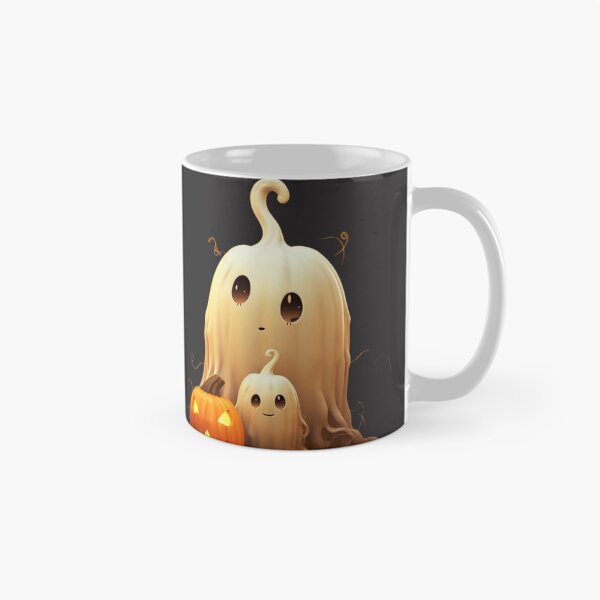 Item preview, Smiling Ghosts  and Pumpkins designed and sold by MarcinCollie.