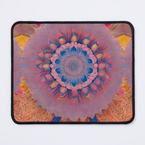 Item preview, Painted Mandala Circle Art 50 by MMA designed and sold by spacemandala.