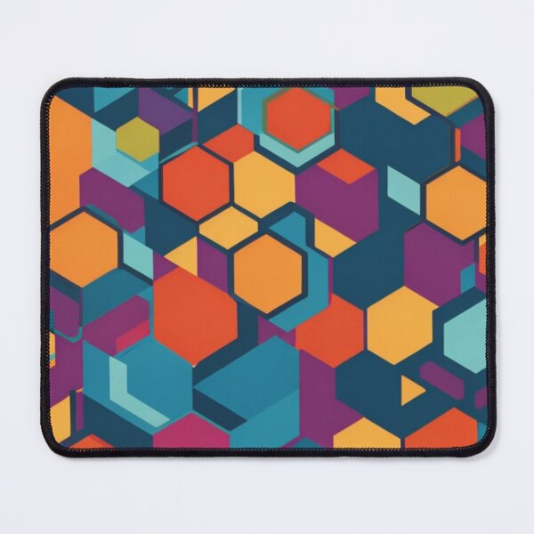 Item preview, Crystal Bohemian Honeycomb Cube: Colorful Hexagon Modern Style designed and sold by Dshoppin.