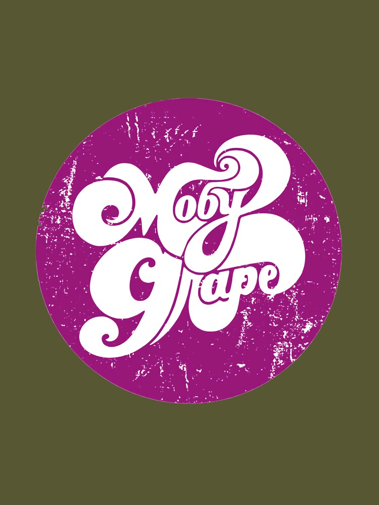 Moby Grape Logo on Purple Tie Dye T-shirt – Moby Grape Store