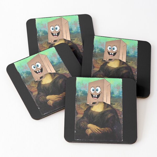 Item preview, Mona Lisa Sponge Bob designed and sold by MariannCrews.