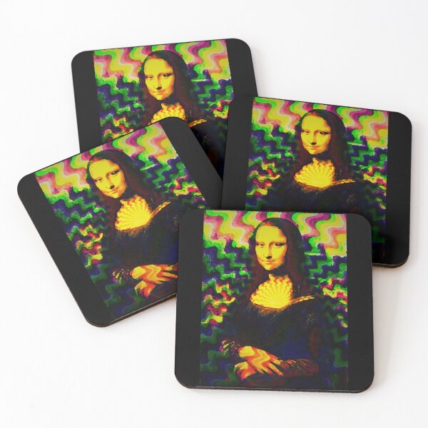 Item preview, Mona Lisa trippy warp hole  designed and sold by MariannCrews.