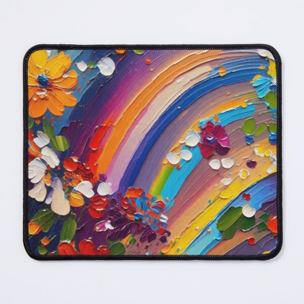Item preview, Rainbow Spring Flowers designed and sold by kultomatic.