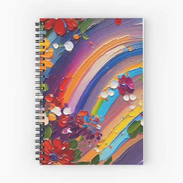 Item preview, Rainbow Spring Flowers designed and sold by kultomatic.