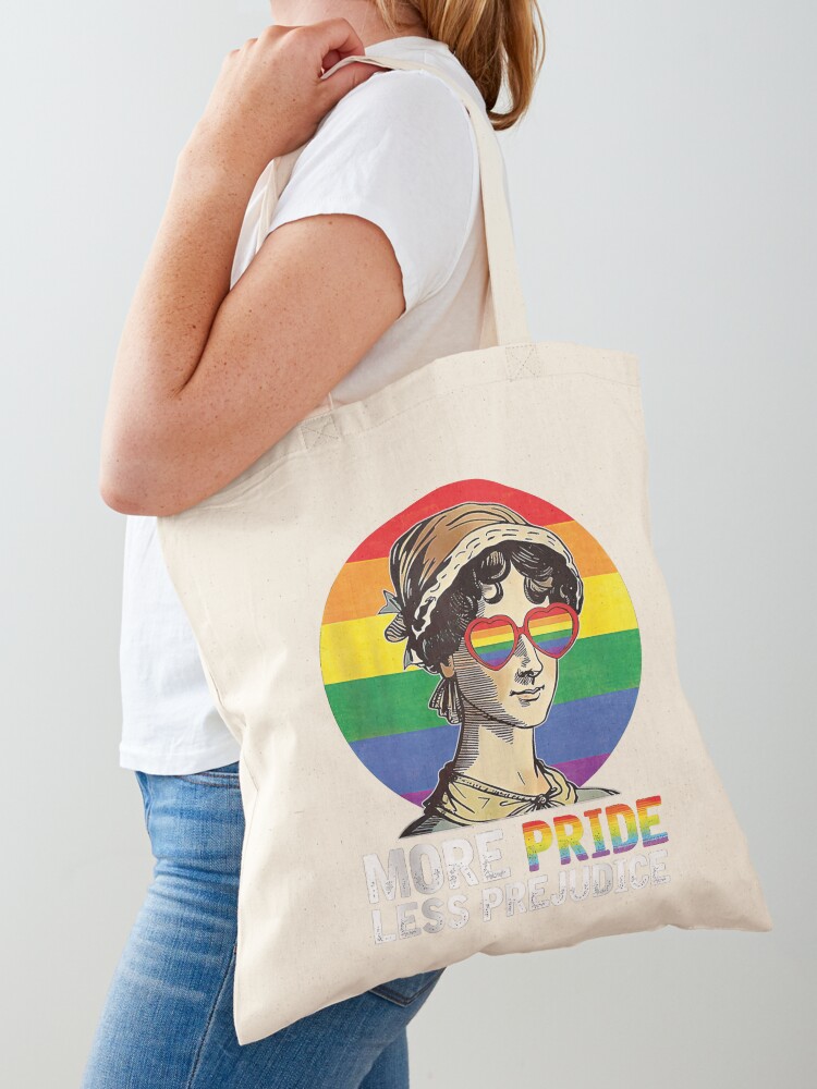 More Pride Less Prejudice Tote Bag - Rockatee
