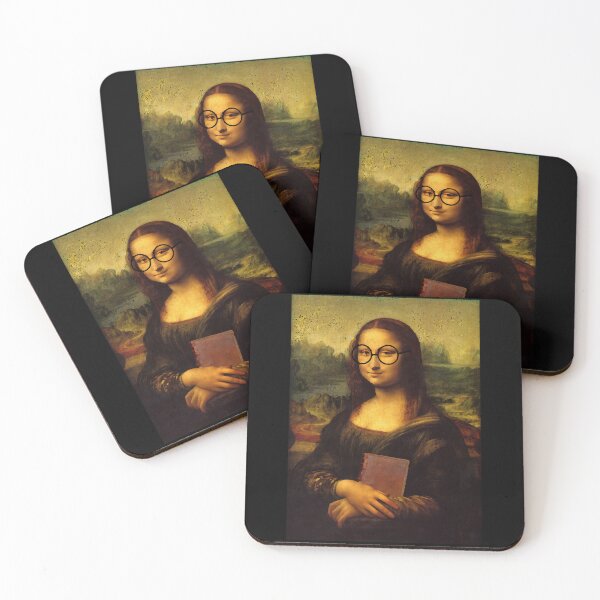 Item preview, Mona Lisa with Book designed and sold by MariannCrews.