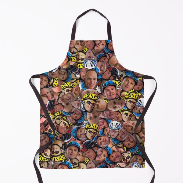 Item preview, Chris Froome - professional road racing cyclist face pattern designed and sold by ManOfManyFaces.