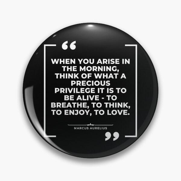 Item preview, Marcus Aurelius - The Privilege of Life designed and sold by The Stoic Sigma.