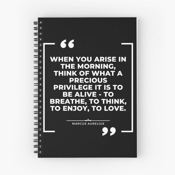 Item preview, Marcus Aurelius - The Privilege of Life designed and sold by The Stoic Sigma.