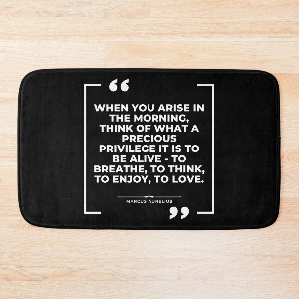 Item preview, Marcus Aurelius - The Privilege of Life designed and sold by The Stoic Sigma.