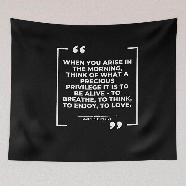 Item preview, Marcus Aurelius - The Privilege of Life designed and sold by The Stoic Sigma.