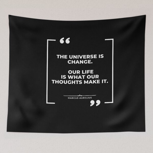 Item preview, Marcus Aurelius - Life Is What You Make It designed and sold by The Stoic Sigma.
