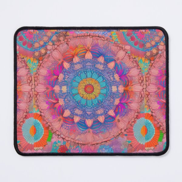 Item preview, Painted Mandala Circle Art 49 by MMA designed and sold by spacemandala.