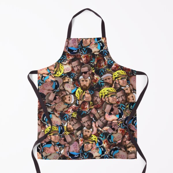 Item preview, Bradley Wiggins - professional road racing cyclist face pattern designed and sold by ManOfManyFaces.