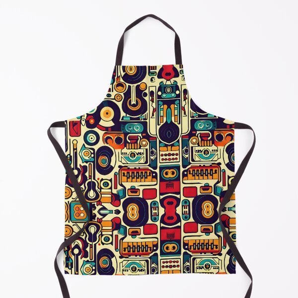 Item preview, Retro Music Pattern designed and sold by DesignsCreative.
