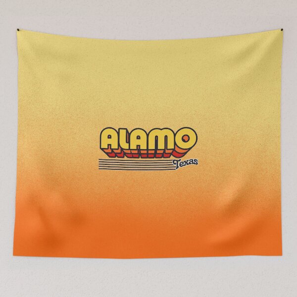 Item preview, Alamo, Texas | Retro Stripes designed and sold by retroready.