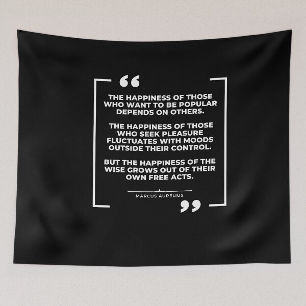 Item preview, Marcus Aurelius - Happiness & Wisdom designed and sold by The Stoic Sigma.