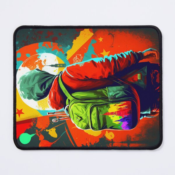 Item preview, Back into the past, bright colorful abstraction designed and sold by Procerto.