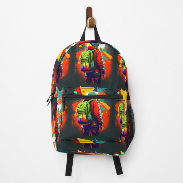 Item preview, Back into the past, bright colorful abstraction designed and sold by Procerto.