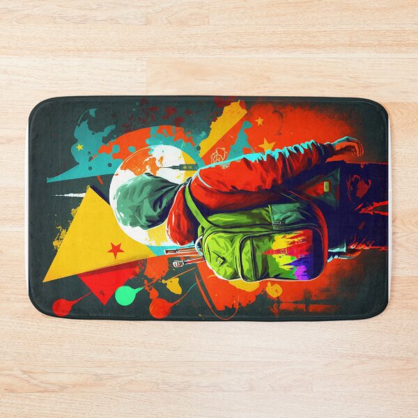 Item preview, Back into the past, bright colorful abstraction designed and sold by Procerto.