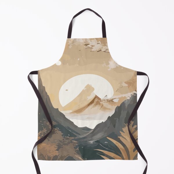 Item preview, Vintage nature mountain landscape sunrise designed and sold by Ascooepics.