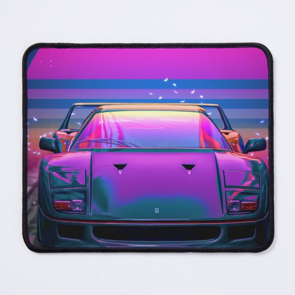 Item preview, Ferrari F40 Synthwave designed and sold by aliigal.