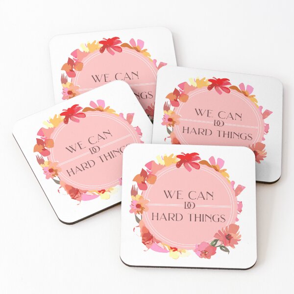 Item preview, We Can Do Hard Things! designed and sold by happytrendjct.