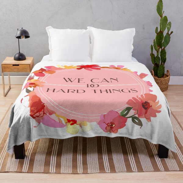 Item preview, We Can Do Hard Things! designed and sold by happytrendjct.