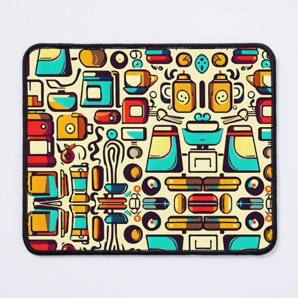 Item preview, Retro Cooking Pattern designed and sold by DesignsCreative.
