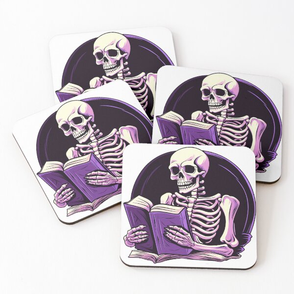 Item preview, I look better bent over a book - cute skeleton design designed and sold by JansenGS.