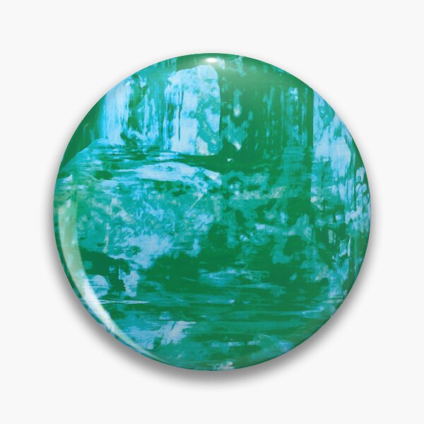 Artikelvorschau, Strukturierte Spachtelmalerei Grün Blau entworfen und verkauft von abstractwhimsy.