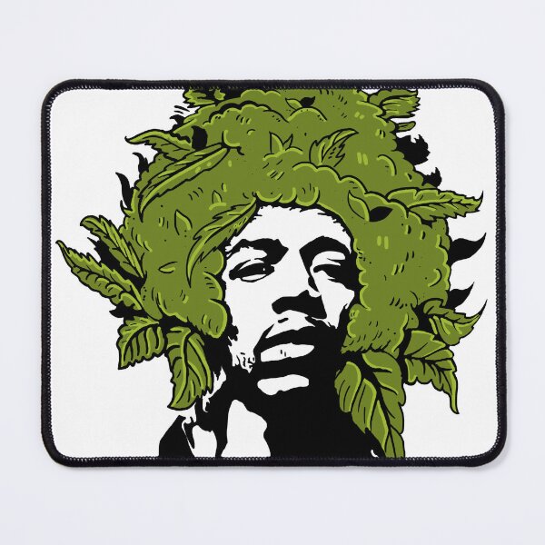 Item preview, famous rock and roll musician, weed hair, smoker design, marijuana afro hair designed and sold by Terrafilli.