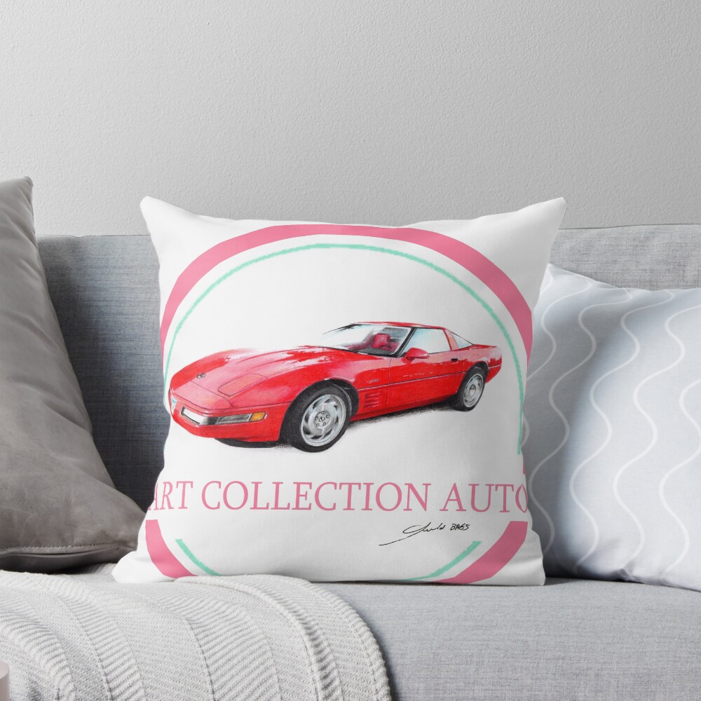 Item preview, Throw Pillow designed and sold by autocollection.