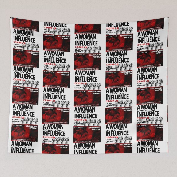 Item preview, A WOMAN UNDER THE INFLUENCE (JAP POSTER) designed and sold by IlonaJurado.