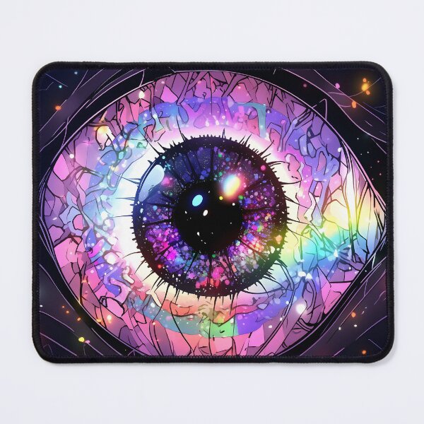 Item preview, Unveiling the Universe A Detailed Galaxy Within an Eye's Artwork designed and sold by Retro Fit.