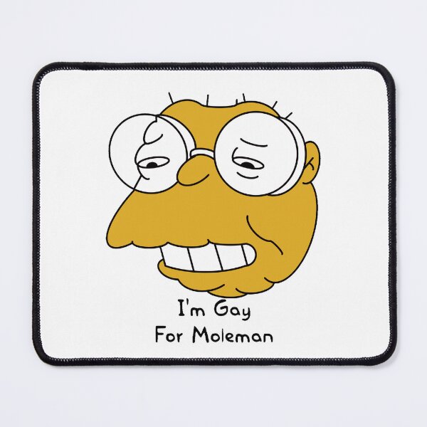 Item preview, Gay For Moleman designed and sold by Look-I-Made-It.