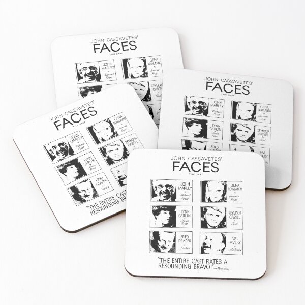 Item preview, FACES (1968) -- movie poster designed and sold by IlonaJurado.