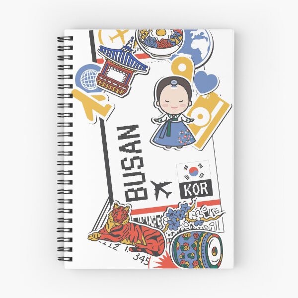 Item preview, Busan South Korea Boarding Pass designed and sold by funnylifeusa.