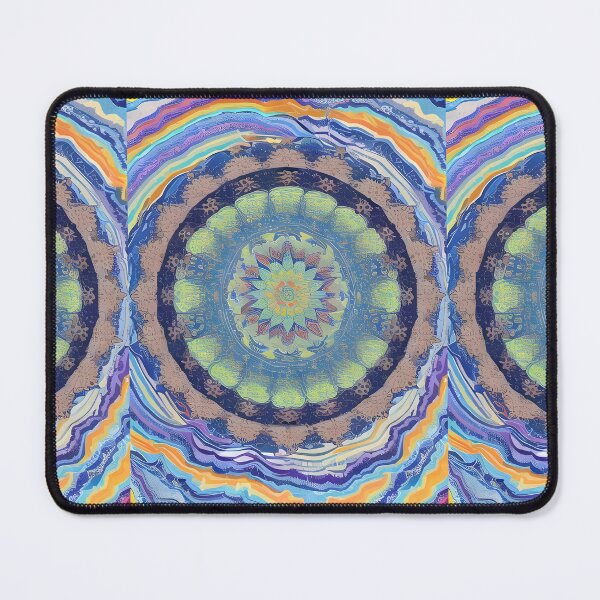 Item preview, Painted Mandala Circle Art 44 by MMA designed and sold by spacemandala.