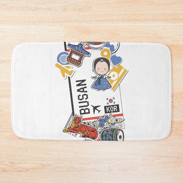 Item preview, Busan South Korea Boarding Pass designed and sold by funnylifeusa.