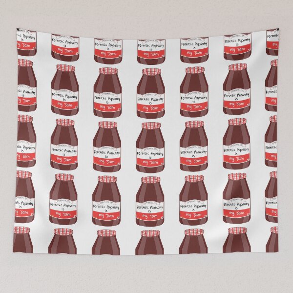 Item preview, Forensic Psychiatry is my Jam designed and sold by peachesandfizz.